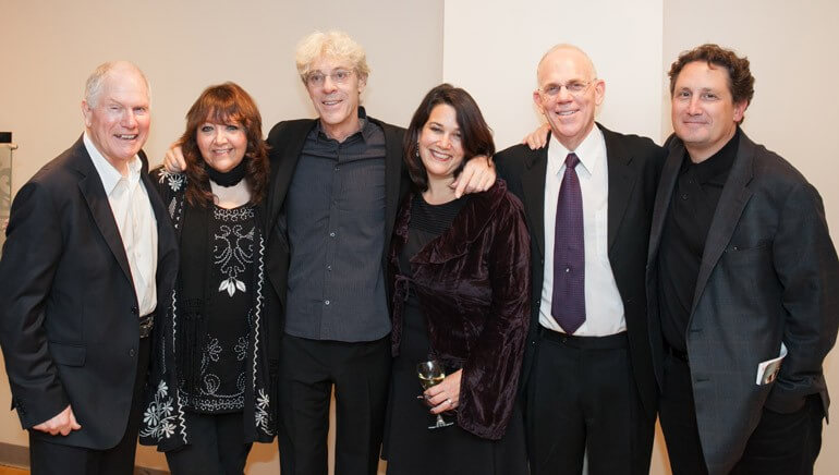 Executive producer Derek Power; BMI’s Doreen Ringer-Ross; BMI composer Stewart Copeland; Music Sales’ Peggy Monastra; conductor Richard Kaufman and Opus 3 Artists agent Neil Benson