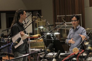 Fixing the Vibraphone parts with John Goodman