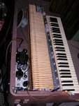 Wurlitzer 112 restoration halfway finished