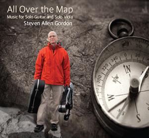 Steven Gordon - All Over The Map album cover