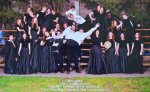 Davis High School students at the Golden Empire choir competition in 2003