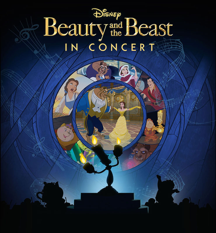 Beauty and the Beast in concert at the Hollywood Bowl