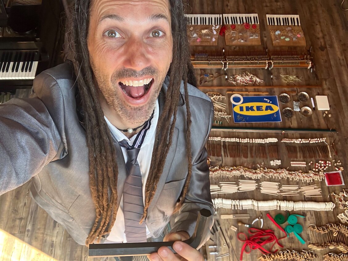 Jeremy Borum piano tuner and technician